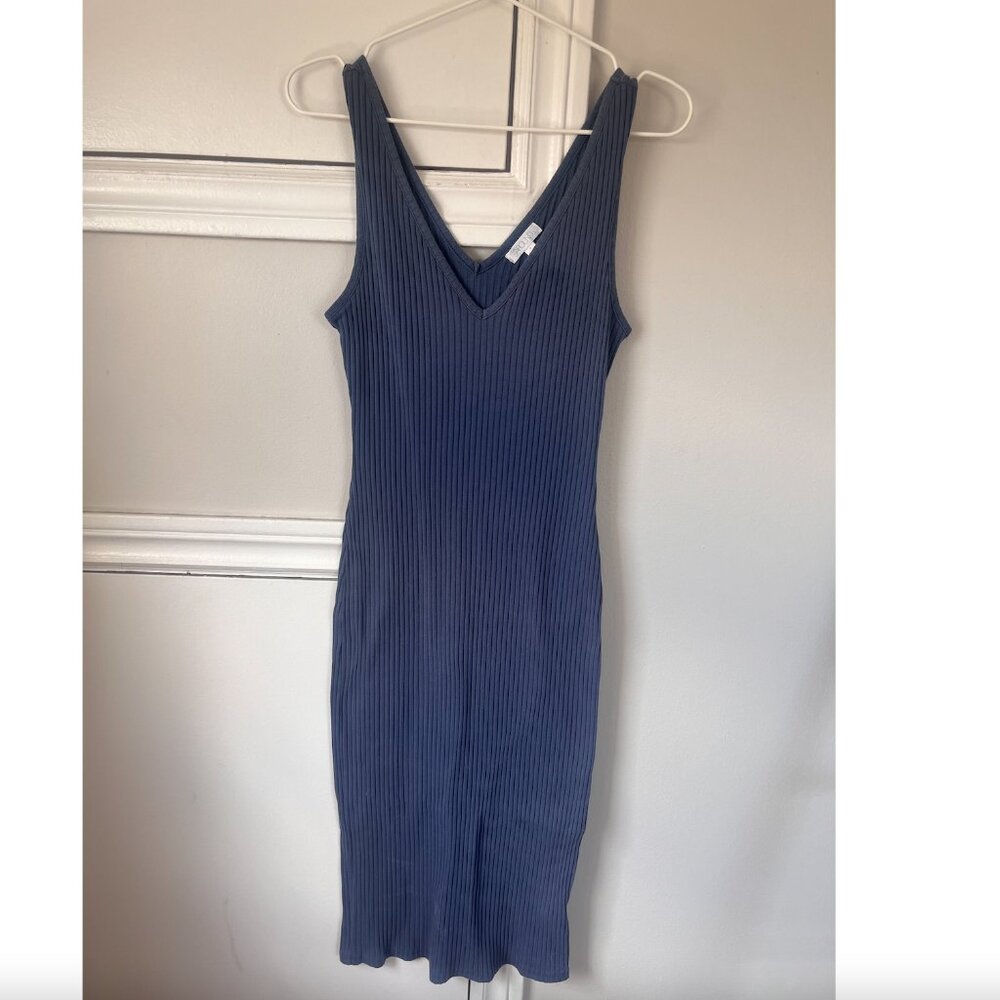 Abound Ribbed Midi Dress